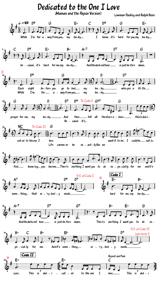 Sheet Music